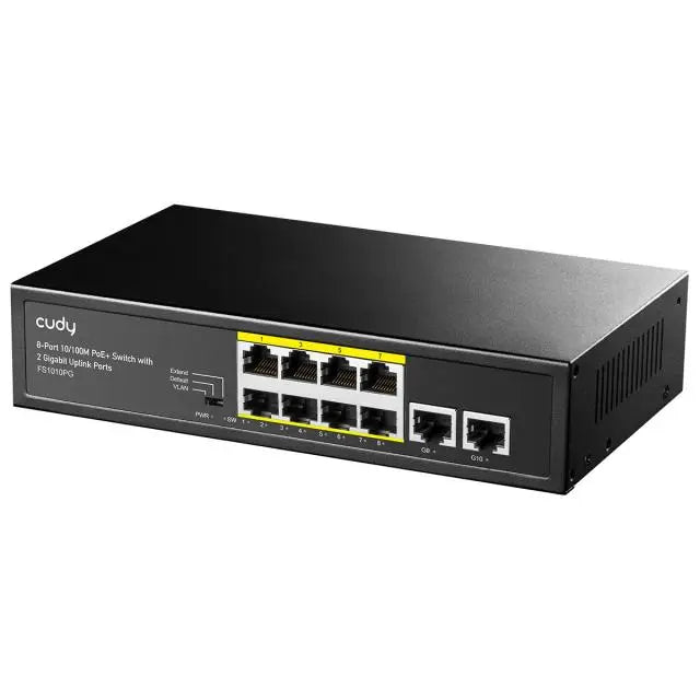 Суич Cudy FS1010PG 8 портов 10/100 PoE + Switch