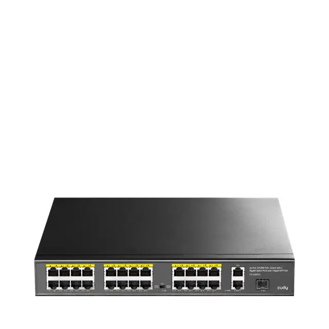 Суич Cudy FS1026PS1 24x10/100 PoE + Switch 2 x Gigabit