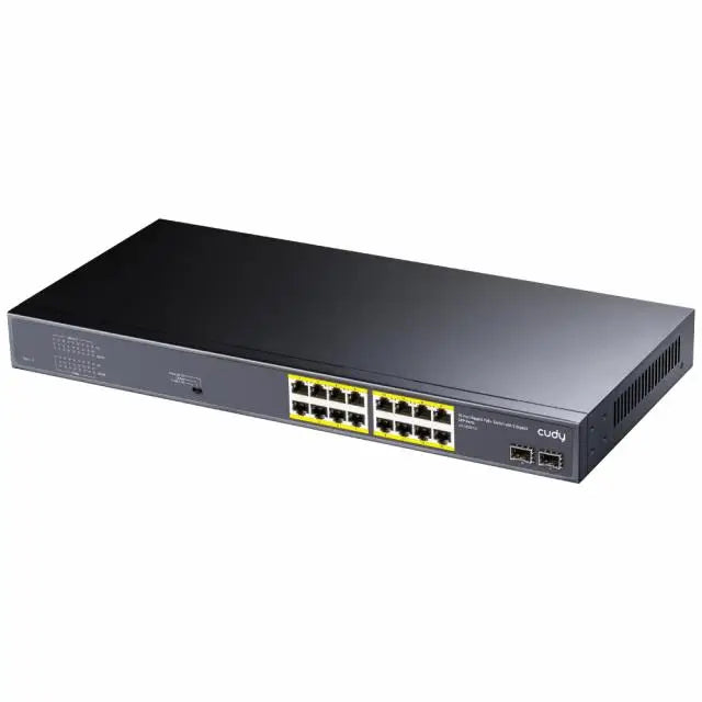 Суич Cudy GS1020PS2 16 x Gigabit PoE 2 x Gigabit SFP