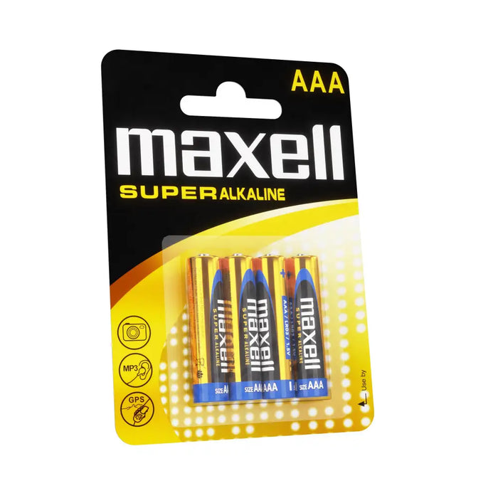 Супералкални батерии MAXELL LR03 XL /4 бр. в опаковка/ 1.5V