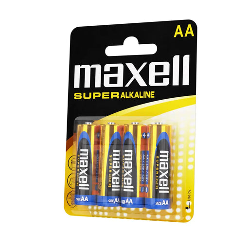 Супералкални батерии MAXELL LR6 XL /4 бр. в блистер/ 1.5V