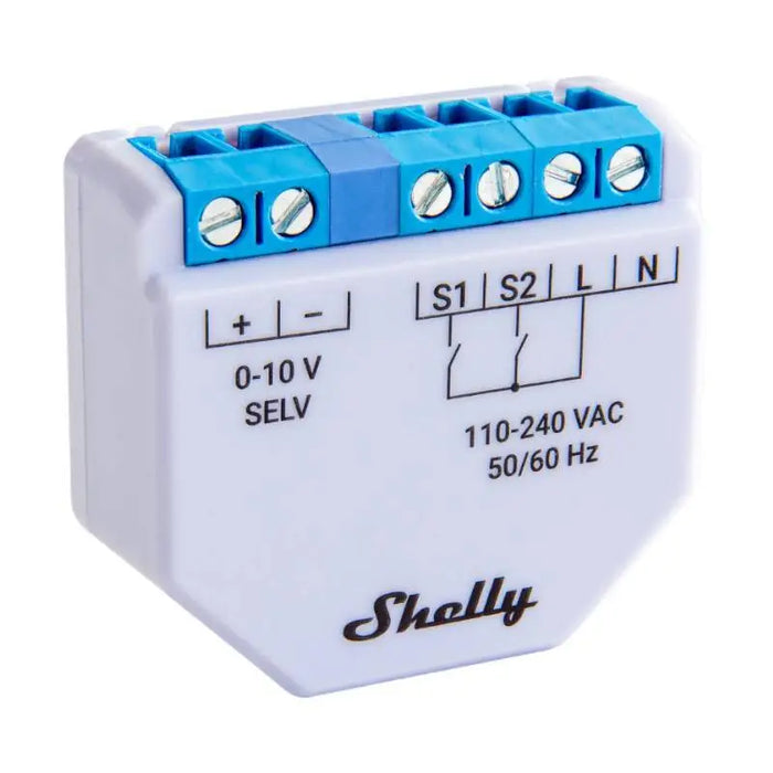 Светлинен регулатор Shelly Plus WiFi 0-10V