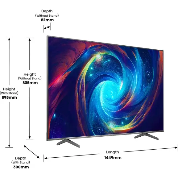 Телевизор Hisense 65’ E7KQ Pro 4K Ultra HD