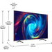 Телевизор Hisense 65’ E7KQ Pro 4K Ultra HD