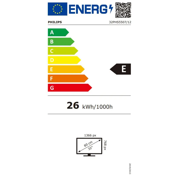 Телевизор Philips 32PHS5507/12 32’’ HD LED