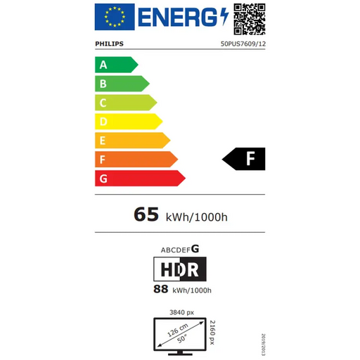 Телевизор Philips 50PUS7609/12 50’’ UHD HD LED