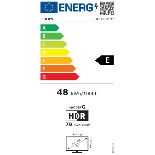 Телевизор Philips 50PUS8009/12 50’’ 4K UHD LED