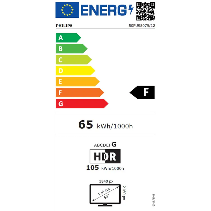 Телевизор Philips 50PUS8079/12 50’ 4K UHD DLED