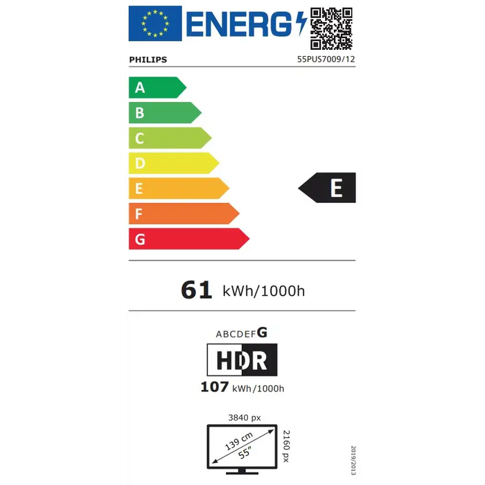 Телевизор Philips 55PUS7009/12 55’ 4K UHD DLED