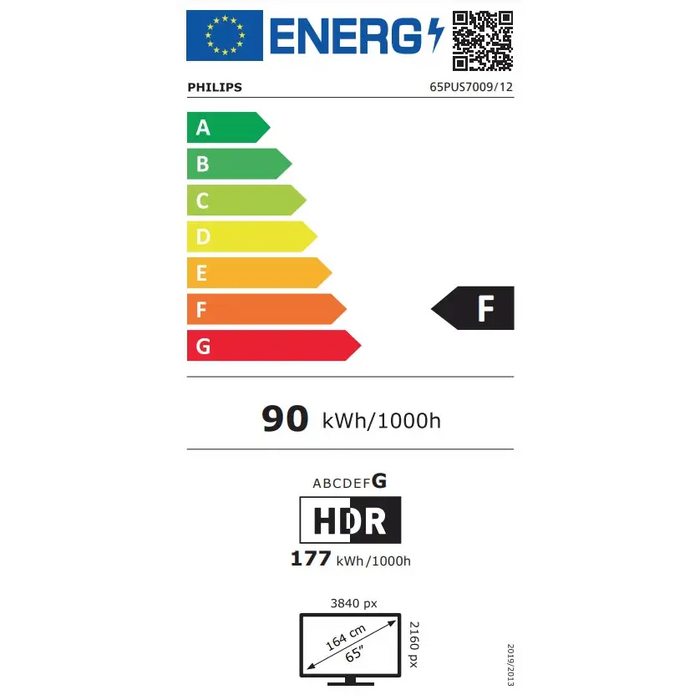 Телевизор Philips 65PUS7009/12 65’ 4K UHD DLED