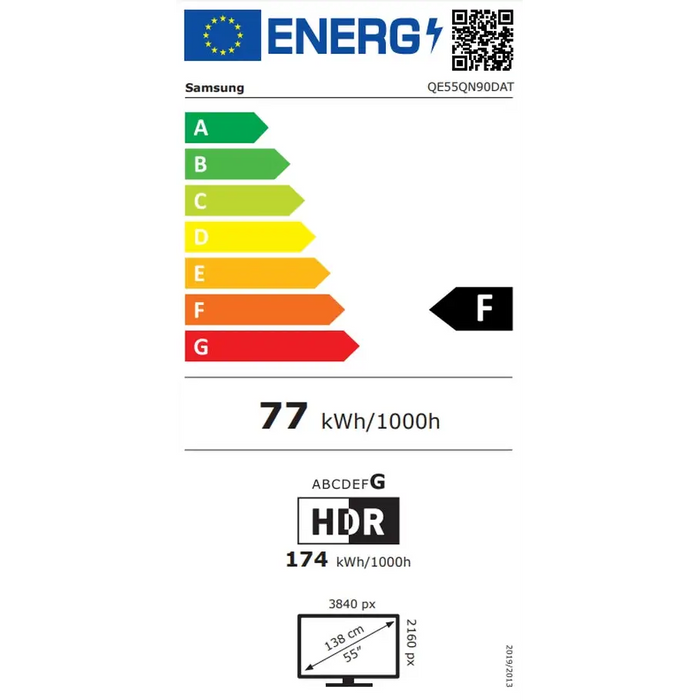 Телевизор Samsung 55’’ 55QN90D AI 4K QLED