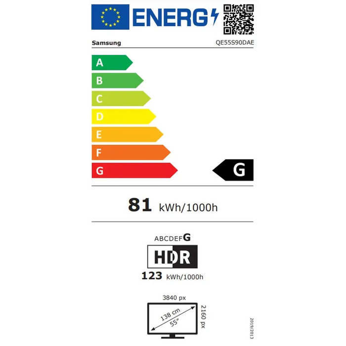 Телевизор Samsung 55’’ 55S90D AI 4K QD-OLED