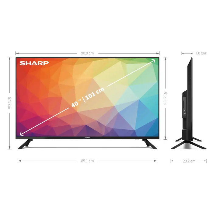 Телевизор Sharp 40FG2EA 40’ LED Android TV FULL