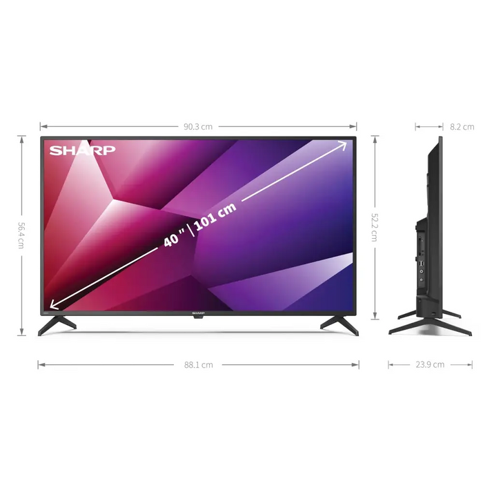 Телевизор Sharp 40FI2EA 40’ LED Android TV Full