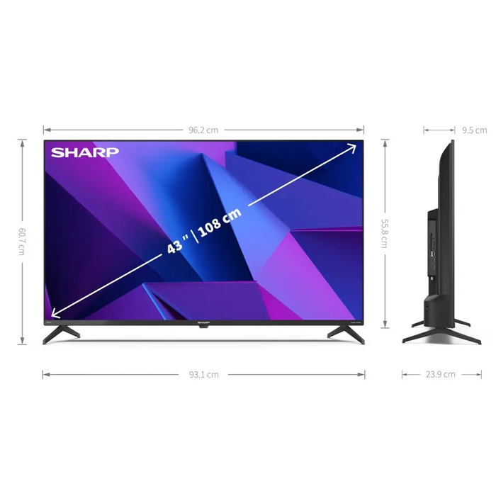 Телевизор Sharp 43FN2EA 43’ LED Android TV 4K