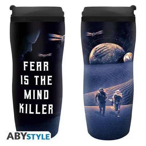 Термо чаша ABYSTYLE DUNE Fear is the mind-killer Черен