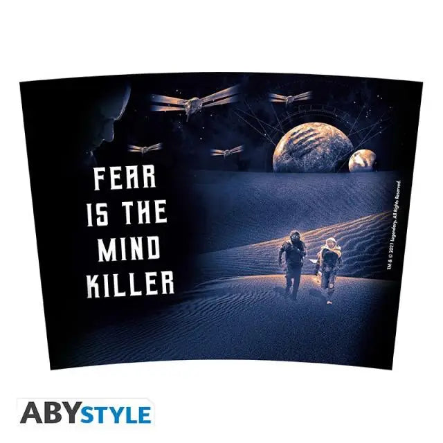 Термо чаша ABYSTYLE DUNE Fear is the mind-killer Черен