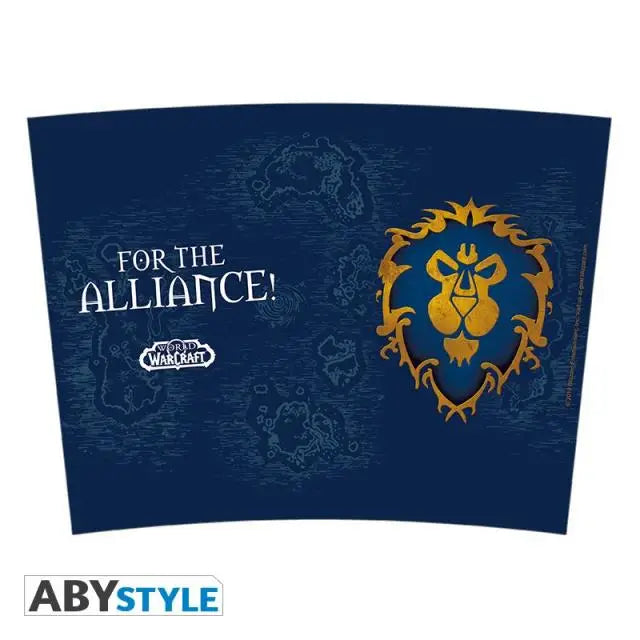 Термо чаша ABYSTYLE WORLD OF WARCRAFT Alliance Син