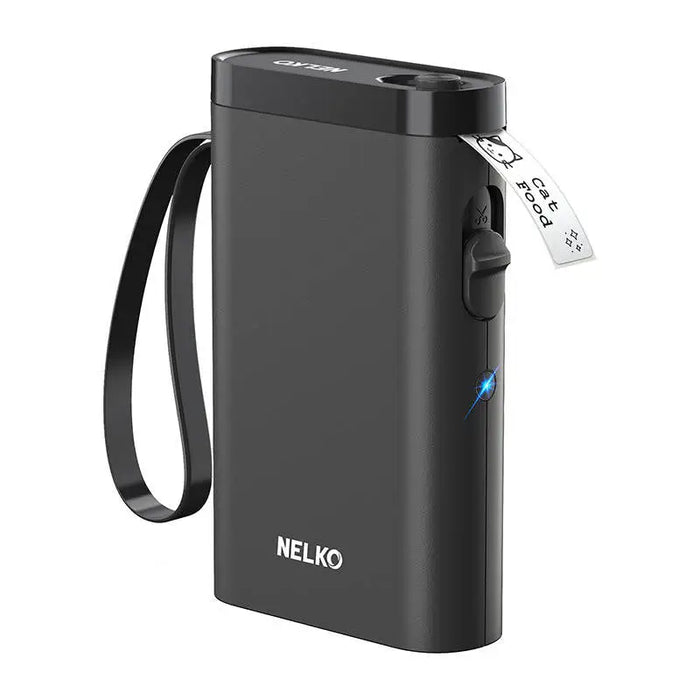 Термо принтер Nelko P21 Bluetooth 1200mAh черен