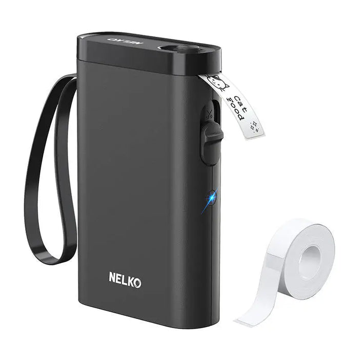 Термо принтер Nelko P21 Bluetooth 1200mAh черен