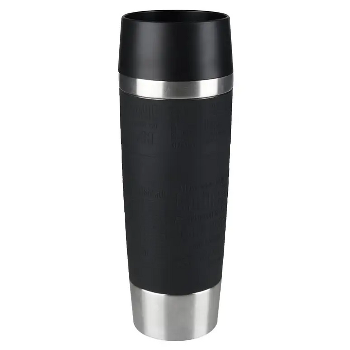 Термочаша Tefal K3081214 TRAVEL MUG GR 0.5L black slv TEF