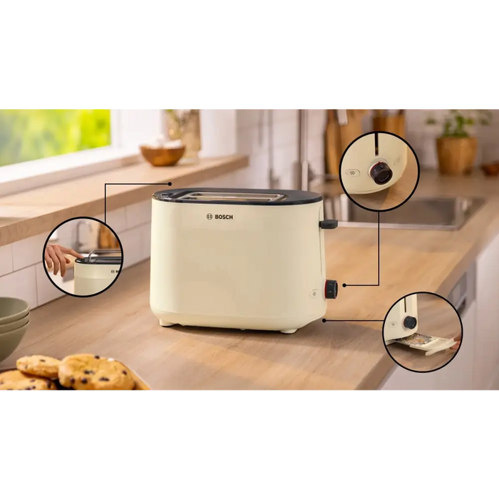 Тостер Bosch TAT2M127 MyMoment Compact toaster 950 W