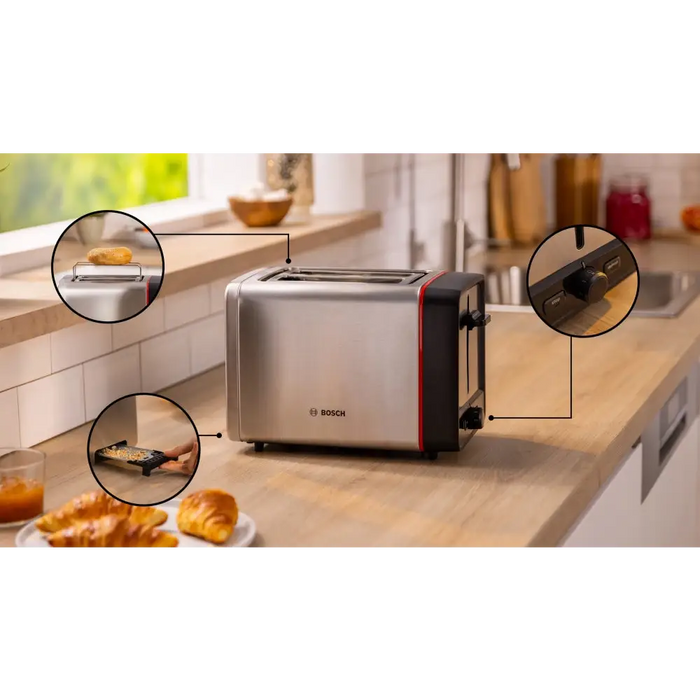 Тостер Bosch TAT6M420 MyMoment Compact toaster 970 W