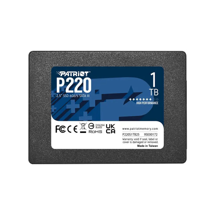 Твърд диск Patriot P220 1TB SATA3 2.5