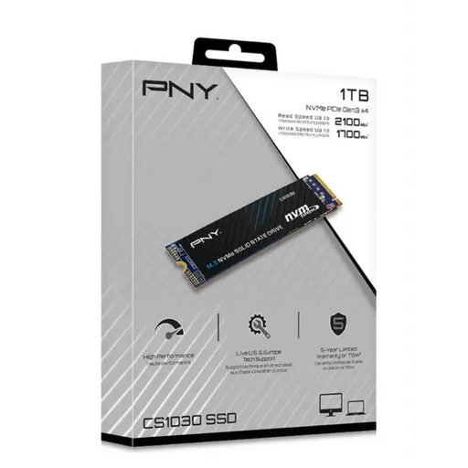 Твърд диск PNY SSD CS1030 M.2 GEN3 1TB