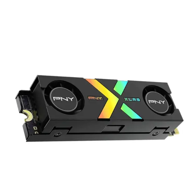 Твърд диск PNY SSD CS3150 M.2 GEN5 2TB Black Heatsink RGB