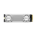 Твърд диск PNY SSD CS3150 M.2 GEN5 2TB White Heatsink