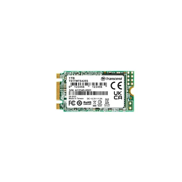 Твърд диск Transcend 1TB M.2 2242 SSD SATA3 B + M Key TLC