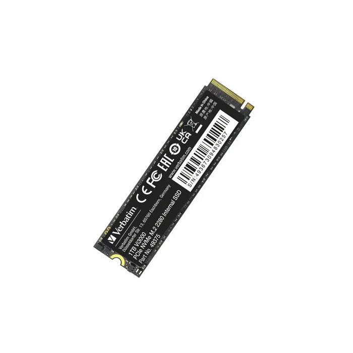 Твърд диск Verbatim Vi3000 Internal PCIe NVMe M.2 SSD 1TB