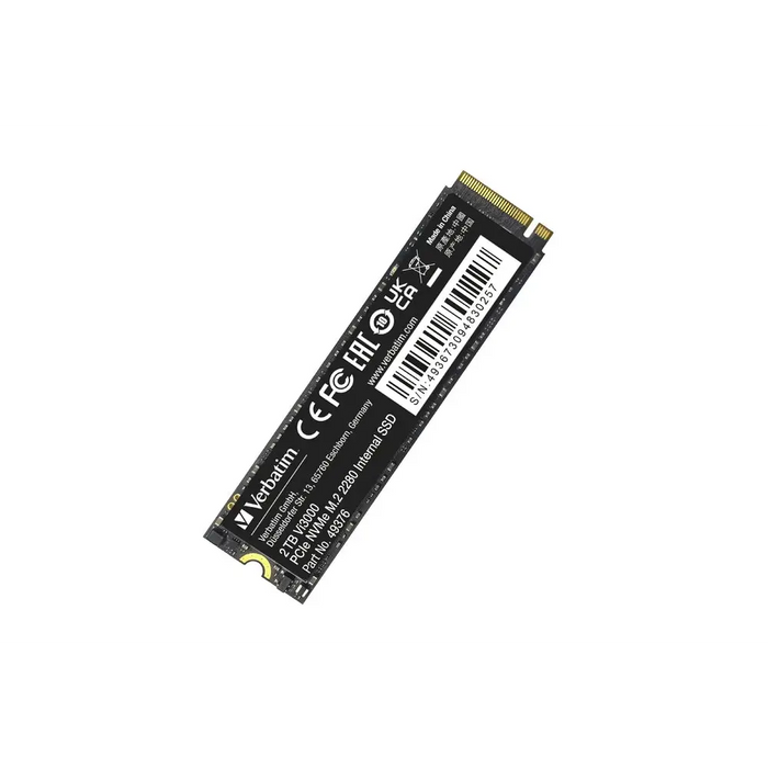 Твърд диск Verbatim Vi3000 Internal PCIe NVMe M.2 SSD 2TB