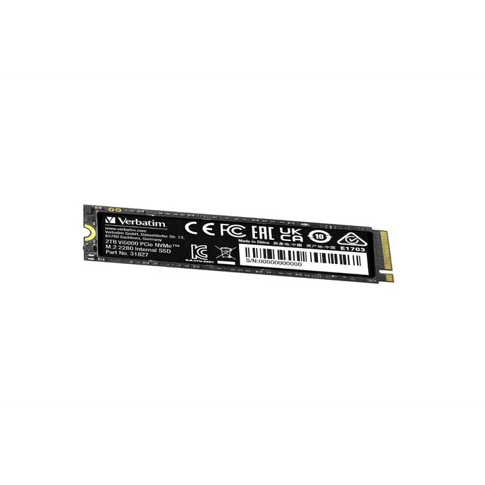 Твърд диск Verbatim Vi5000 Internal PCIe NVMe M.2 SSD 2TB