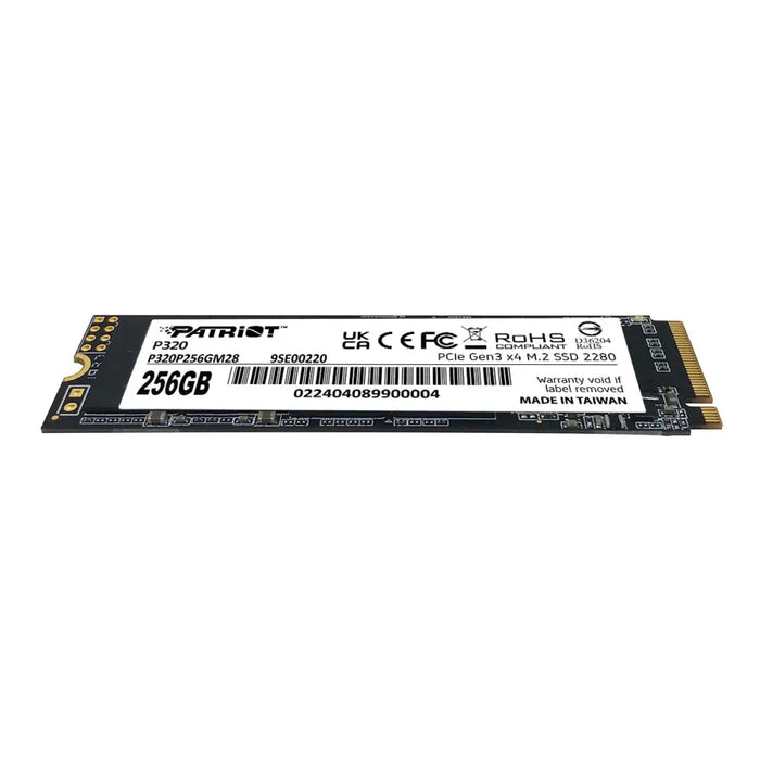 Твърд диск Patriot P320 256GB M.2 2280 PCIE