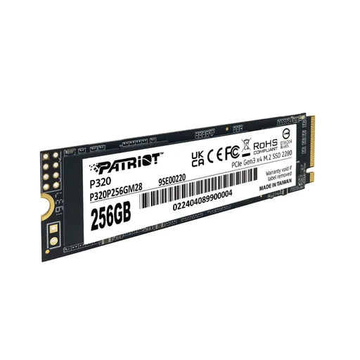 Твърд диск Patriot P320 256GB M.2 2280 PCIE