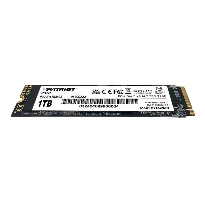 Твърд диск Patriot P320 1TB M.2 2280 PCIE