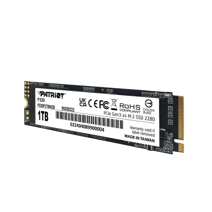 Твърд диск Patriot P320 1TB M.2 2280 PCIE