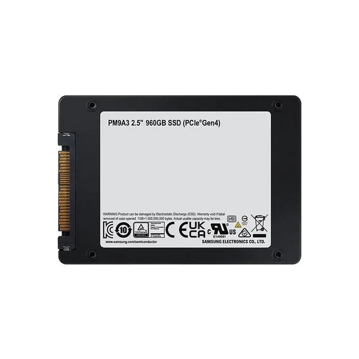 Твърд диск Samsung SSD DCT PM9A3 U.2 960GB NVMe U.2