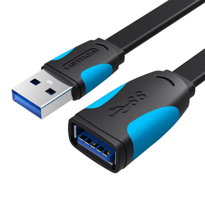 Удължителен кабел Vention VAS-A13-B200 USB 3.0 2m черен