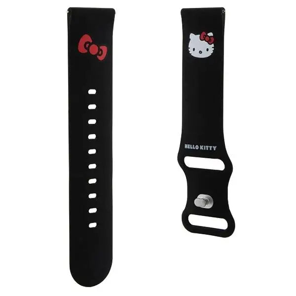 Универсална каишка Hello Kitty Silicone Head 22mm черна