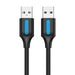 USB 2.0 кабел Vention COJBG 1.5m черен