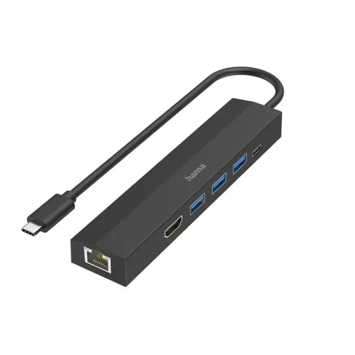USB-C хъб HAMA мултипорт 6 порта 3 x USB-A