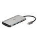 USB хъб D-Link 8-in-1 USB-C Hub with HDMI/Ethernet/Card