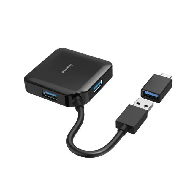 USB хъб HAMA USB-А 4-портов USB 3.2 Gen 1 5