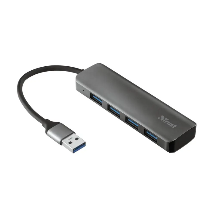 USB хъб TRUST Halyx 4 - Port USB3.2 Hub