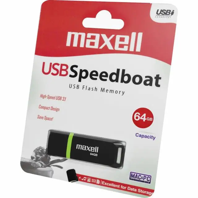 USB памет MAXELL SPEEDBOAT USB 3.1 64GB