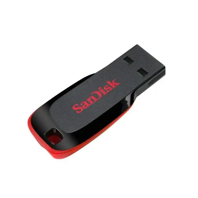 USB памет SanDisk Cruzer Blade 128GB USB 2.0 Черен/Червен