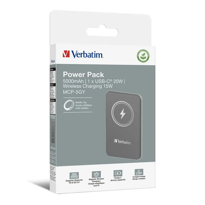 Външна батерия Verbatim MCP-5GY Power Pack